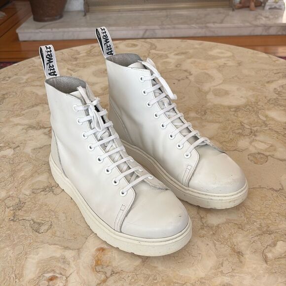 Dr. Martens Talib Venice 8-Eye Ankle Boots - Picture 2 of 15